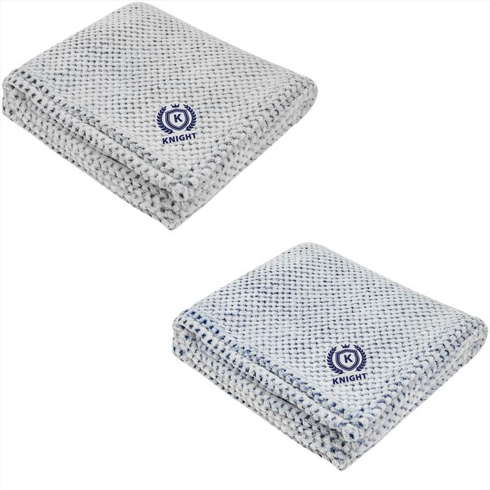 HH7069 Dream Weaver rPET Plush Blanket With Embroidered Custom Imprint